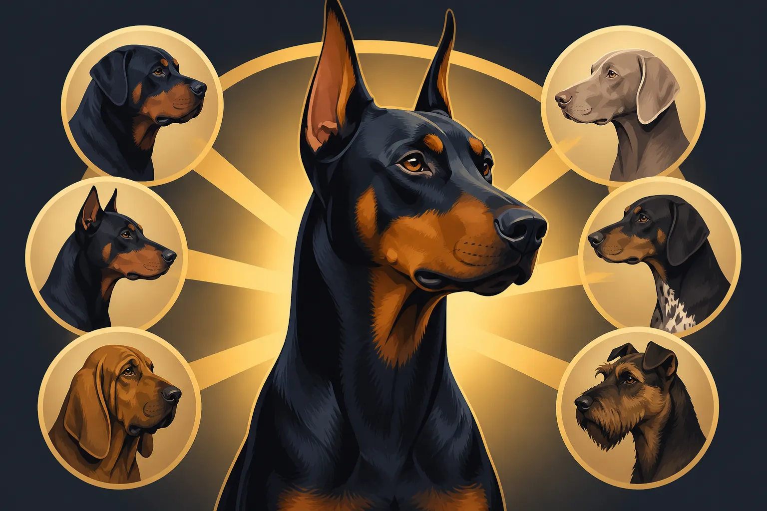 What Went Into the First Dobermans