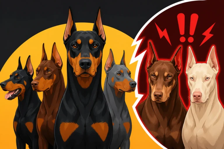 Doberman Colors and the Two That Cause Trouble