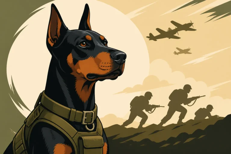 The Doberman's War Record