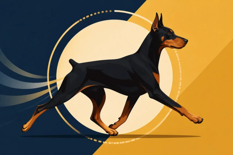 Doberman Gait and the Reach the Ring Wants