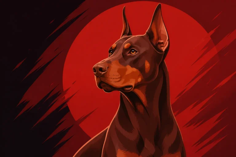 The Red Doberman