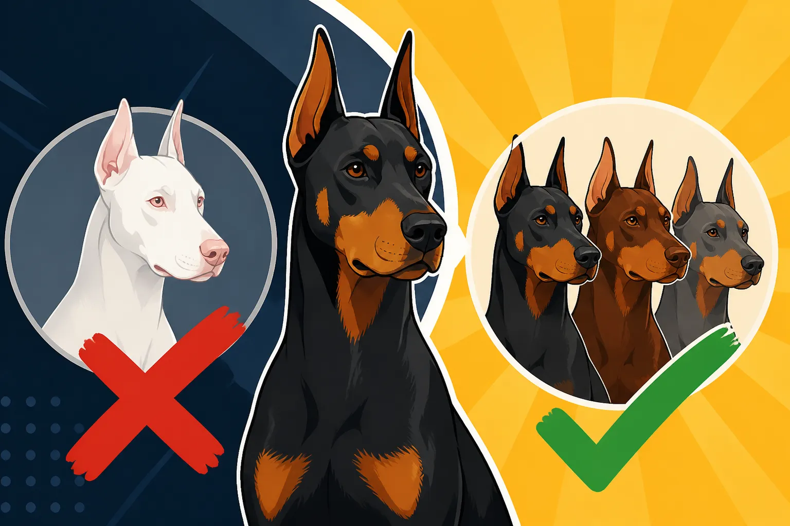 Why the White Doberman Is Not a Color