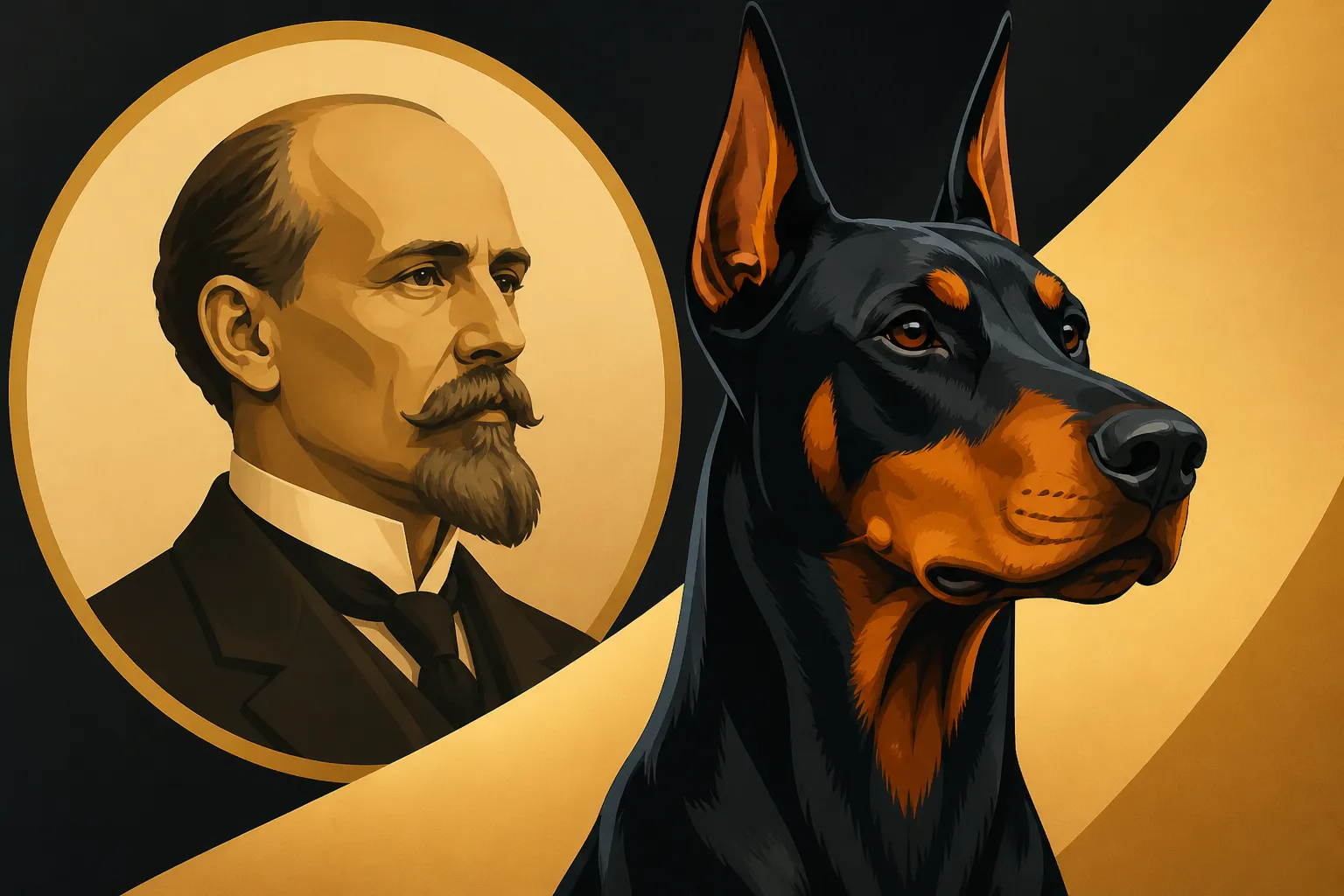 Who Karl Friedrich Louis Dobermann Was