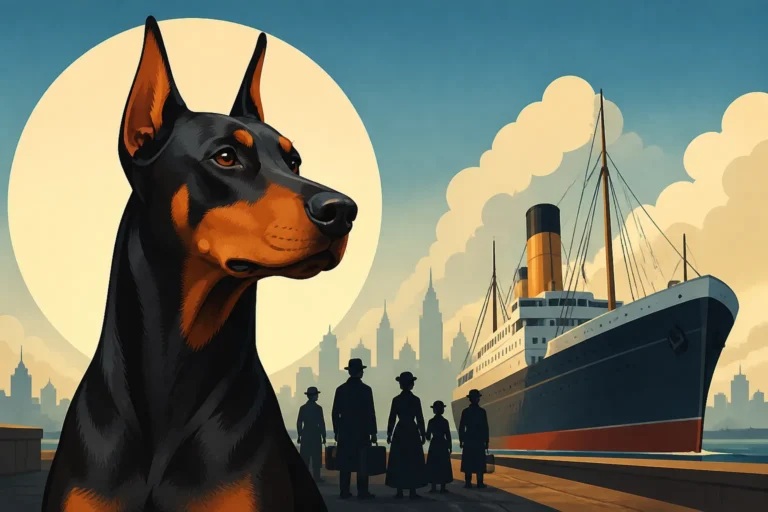 When Dobermans First Arrived in America