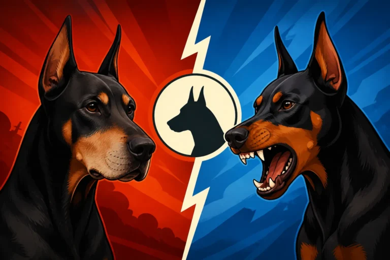 Whether Old Dobermans Were More Aggressive